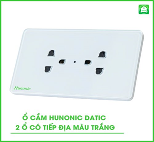 Ổ cắm đôi ba chấu datic