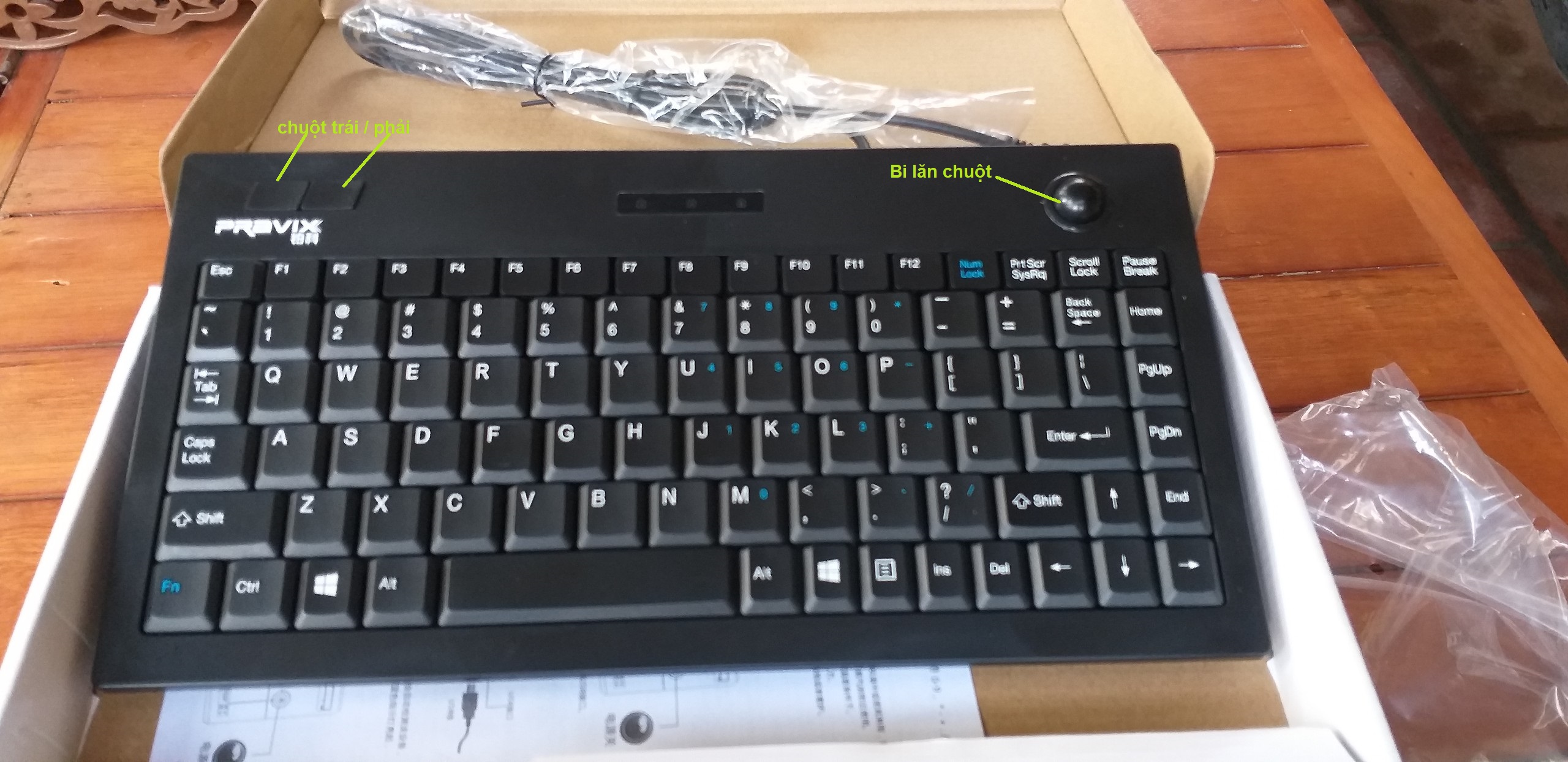Bàn phím công nghiệp Pravix  88 phím